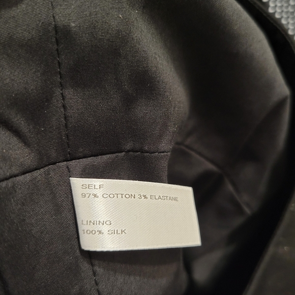 Carolina Herrera Red & Black Colorblock Sheath Dress - Picture 6 of 7